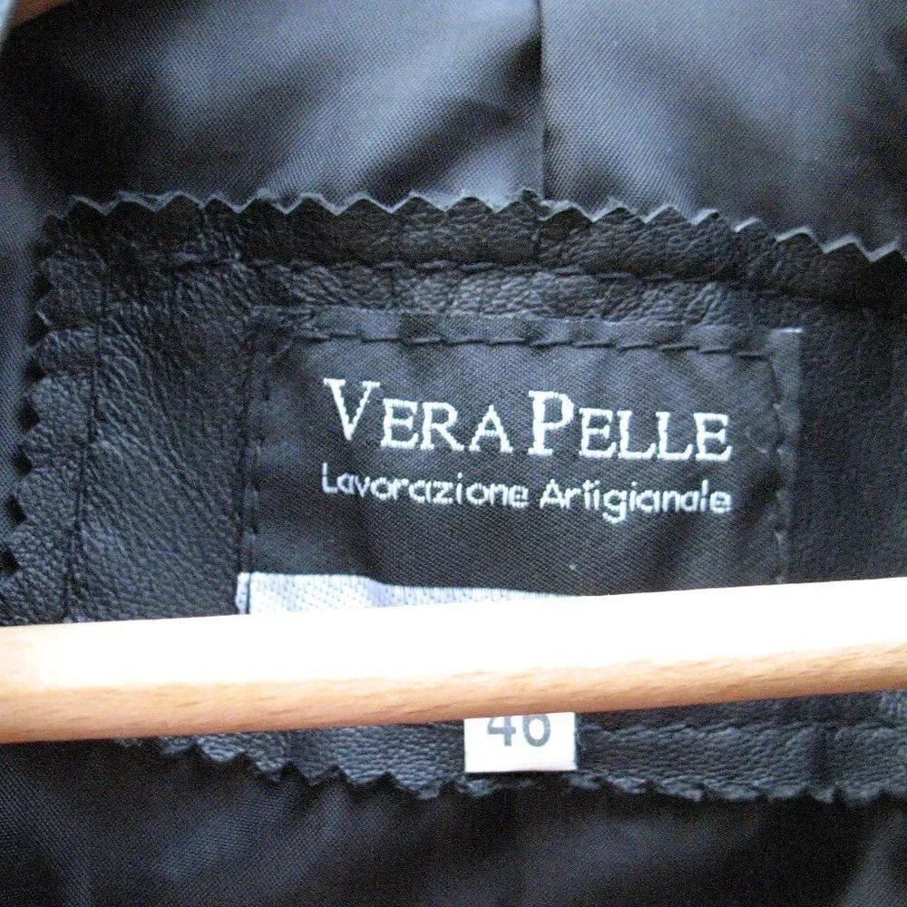 Black Leather Jacket  - Picture 6 of 6
